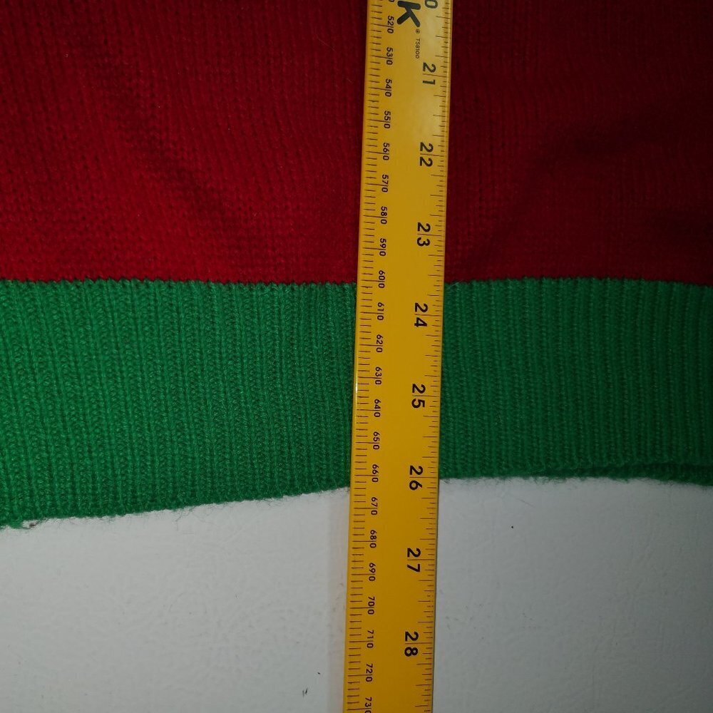 Happy Holidays Ladies Size large Straight Loose Fit Christmas Sweater - Picture 11 of 11